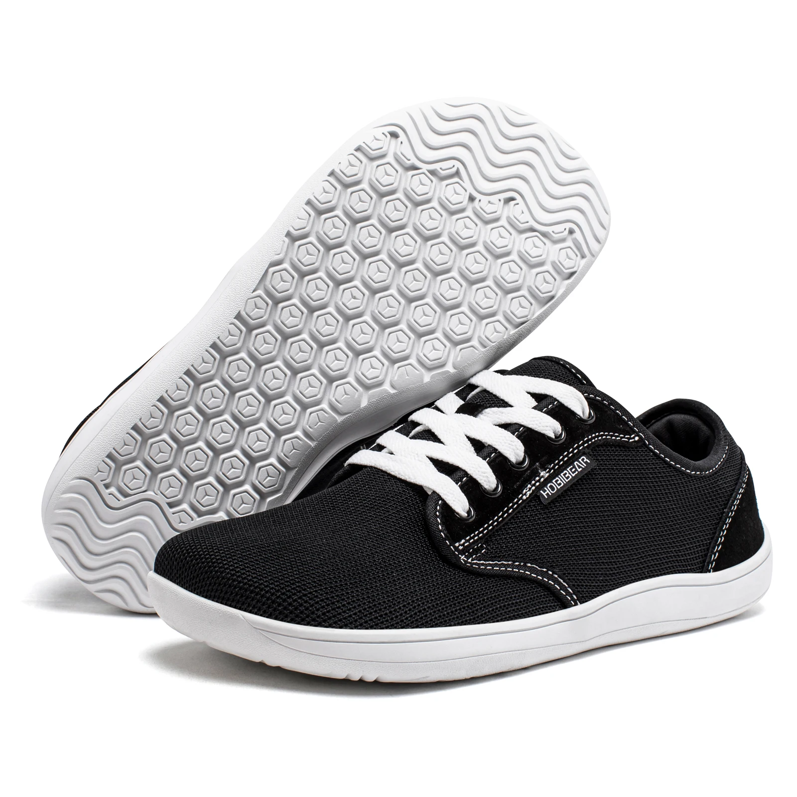 HOBIBEAR Men's Minimalist Barefoot Sneakers | Zero Drop | Unisex Wide Width Fashion Footwear