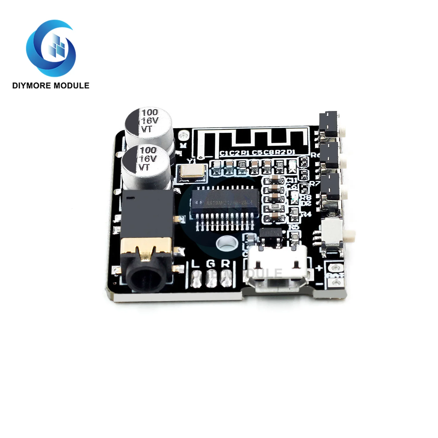 VHM-314 V2.0 Bluetooth 5 0 аудио приемник декодер плата стерео MP3 музыкальный плеер с кнопкой