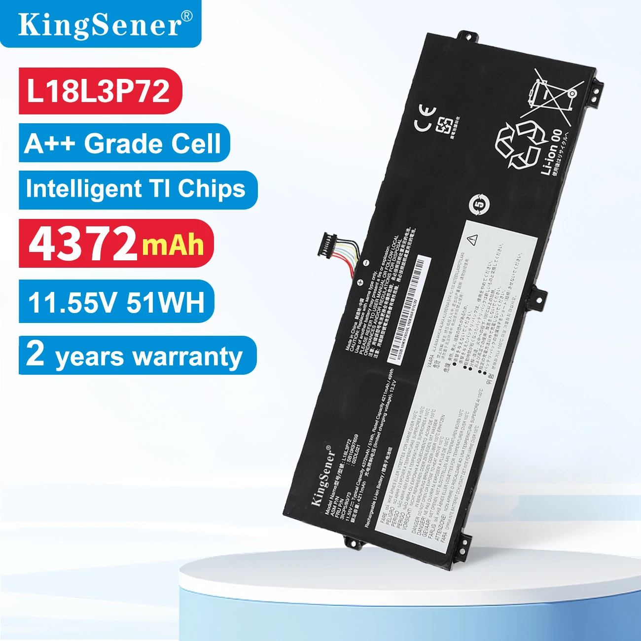 Batteria Per Laptop Kingsener Muslimex Per Lenovo Thinkpad X13 Yoga 1St Gen Thinkpad X390 Yoga Series Muslimah