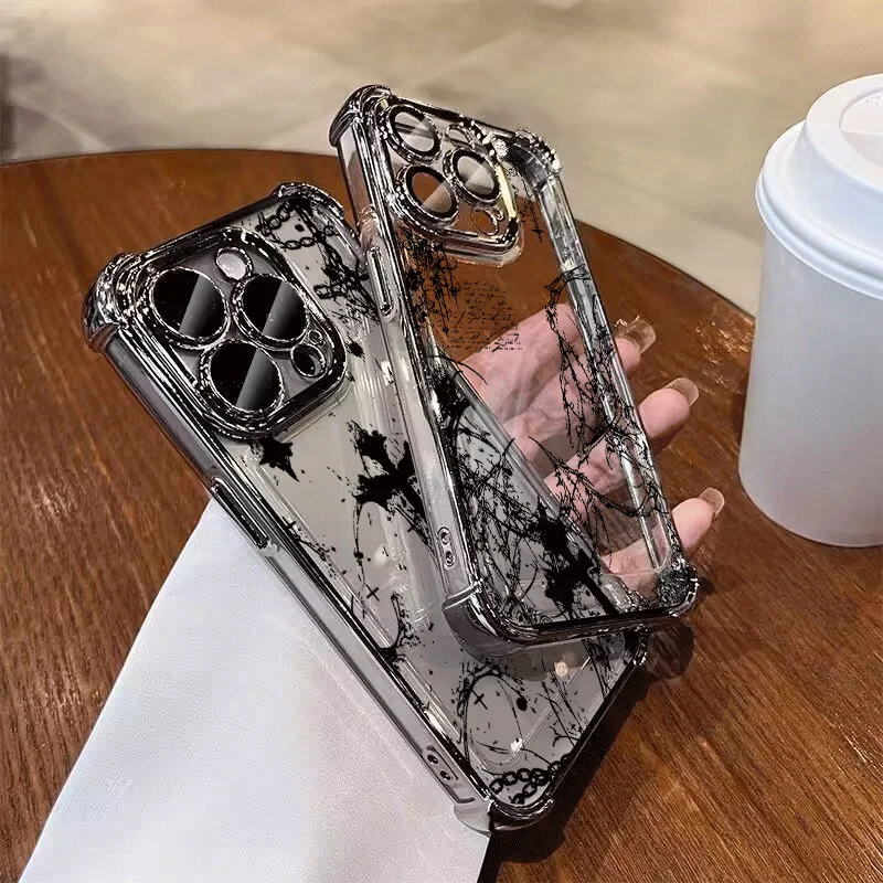Pray Gothic Cross Mark Phone Case - Stylish Protective Cover