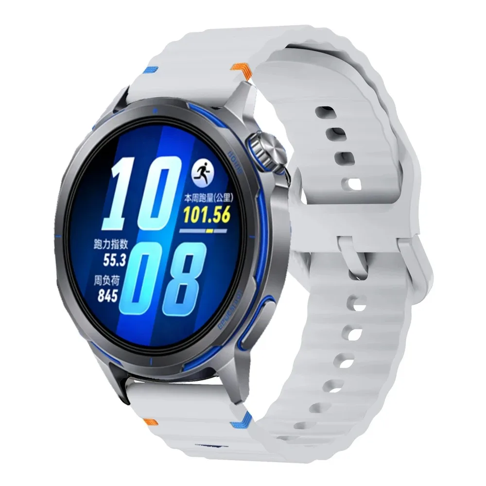 Soft Silicone Comfort Strap, 18/20/22mm - Elegant and Durable Watch Band