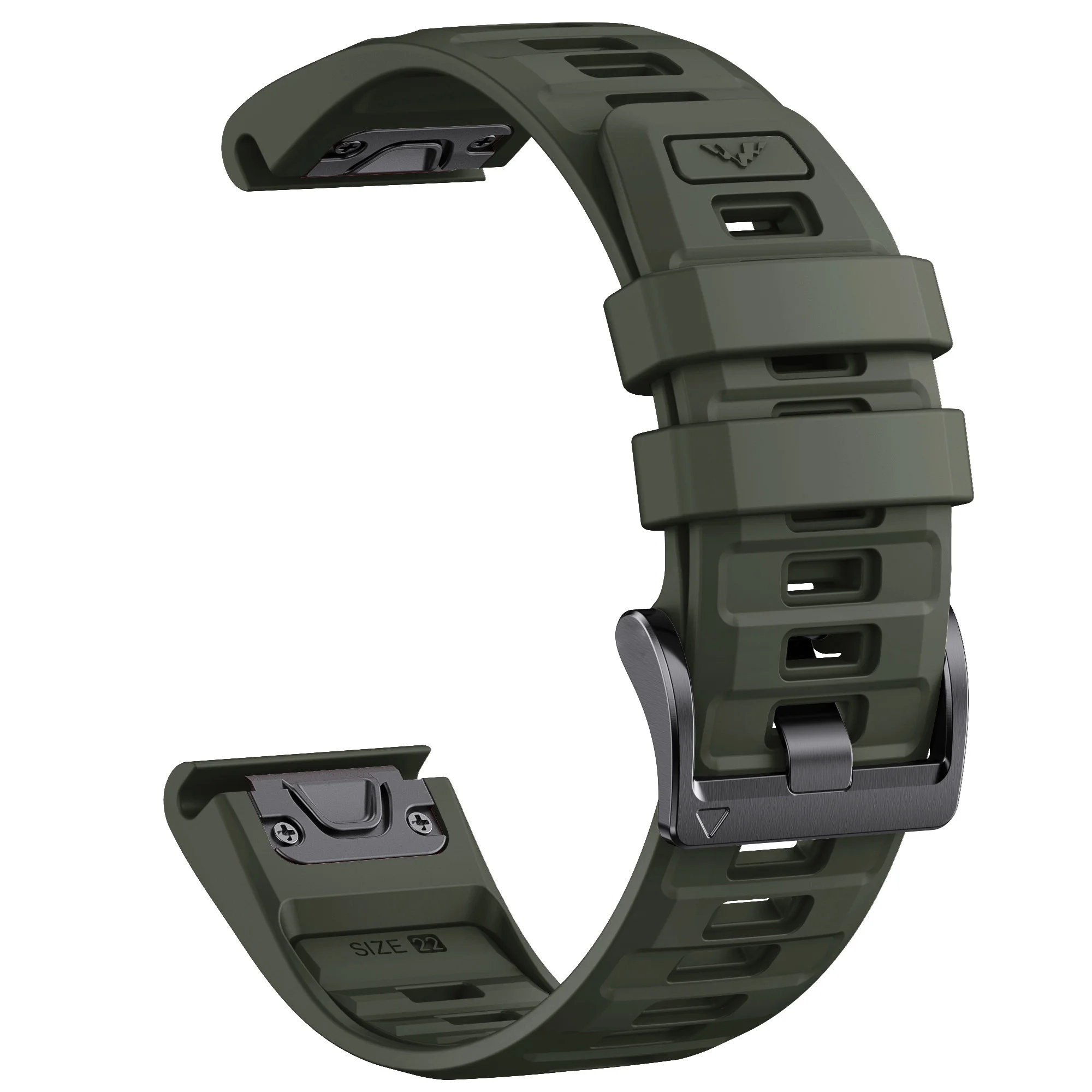 Premium Silicone Strap Bracelet for Fenix8 Watch - QuickFit Design