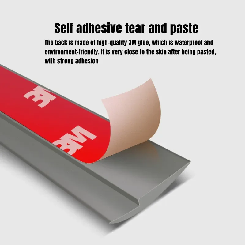 Description Picture 6 of item1M Self-adhesive Protective Carpet and Floor Edging Trim Strip PVC Flooring Threshold Transition Sealing Strips Fit 3-10mm Gaps
