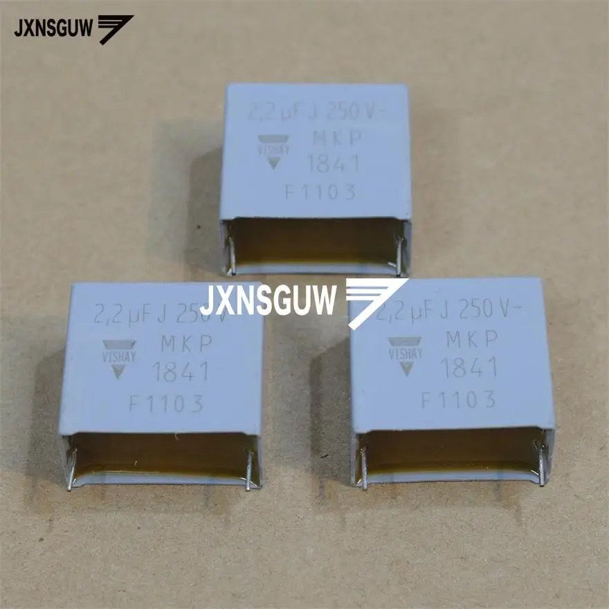 10pcs Original Vishay Mkp1841 2.2uf250v P27.5mm Coupling Capacitance 225/250v Film Capacitor Mkp