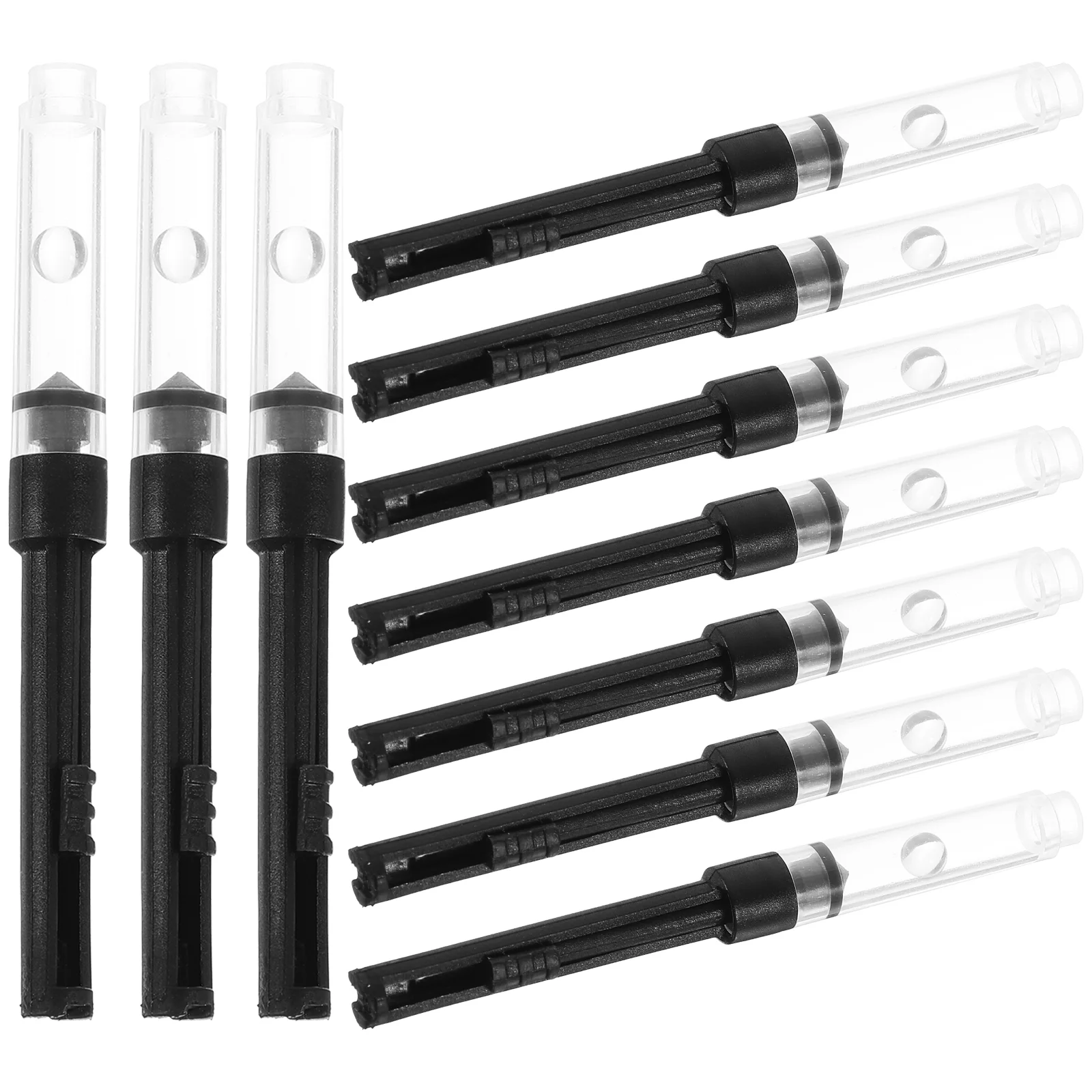 

10 Pcs Fountain Pen Converter Ink Refill Tube Absorb Tool Absorber Accessories Accessory Converters Plastic Spring Filler