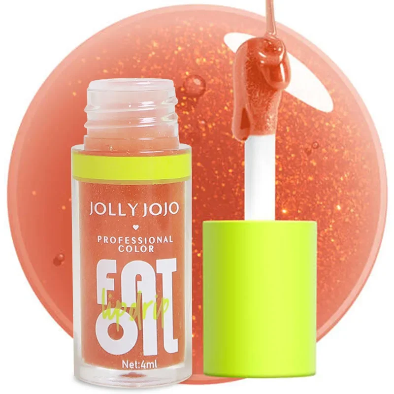 Hydrating Lip Glaze Lip Plumping Plumping Fat Oil Lip Oil Plumper Lip Gloss Oil Clear Transparent Lip Oil Tinted for Lip Care 6