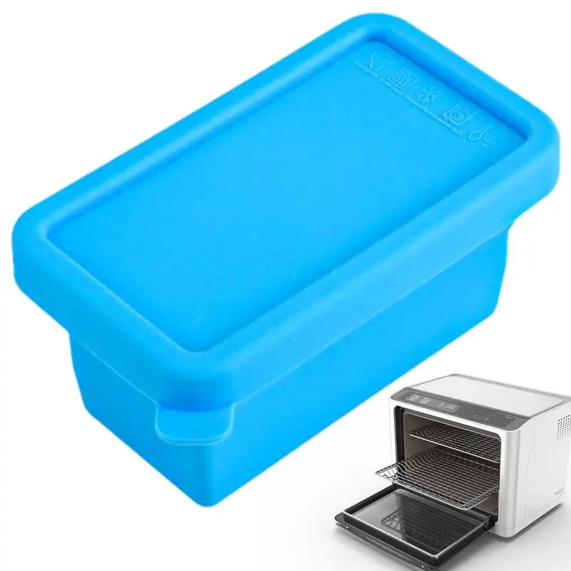 

Silicone Freezer Tray Ice Freezer Molds Cubes Ice Freezer Containers Soup Freezer Molds With Lid Kitchen Soup Freezer supplies