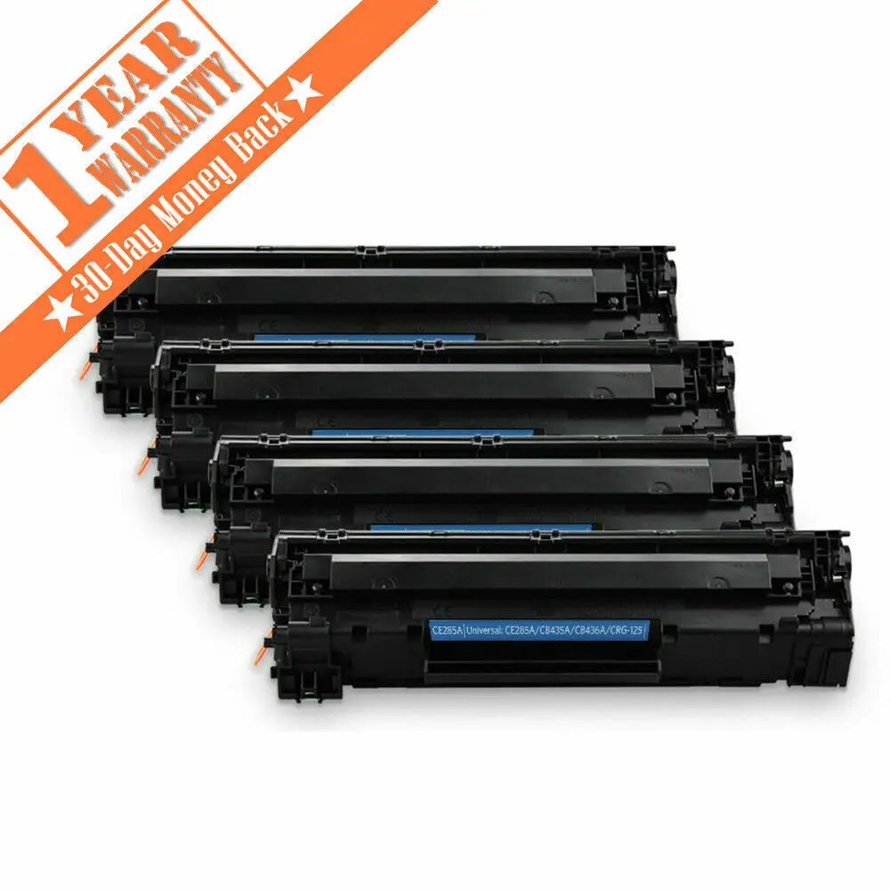 Confezione Da 4 Per Cartuccia Toner Hp Ce285A 85A Laserjet P1102 P1102W M1212Nf M1217Nfw