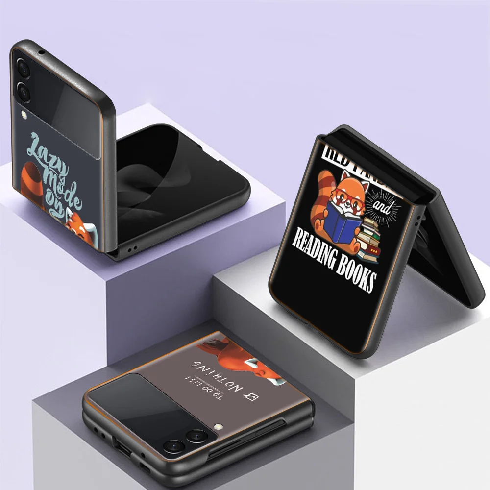 Simpatica Custodia Per Telefono Judo Spadaccino Panda Per Samsung Galaxy Z Flip 3 4 Z Flip 5G Custodia Rigida Antiurto Z Flip 3 5G Z Flip 4 5G Tpu P