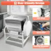 110V1.5KW Electric Dough Stand Mixer Heavy Duty Commercial Food Equipment Mix 110V 60HZ with inverted electric switch Suitable f 3