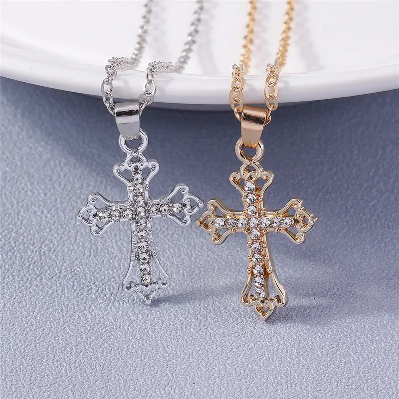 Aihua 2-teiliges Set Exquisite Kristall-Herz-Halskette für Frauen und Mädchen Geburtstagsgeschenk Schmucksets – Detail 7