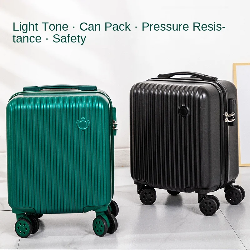 Valise trolley de voyage portable avec serrure et roues_voghion.com