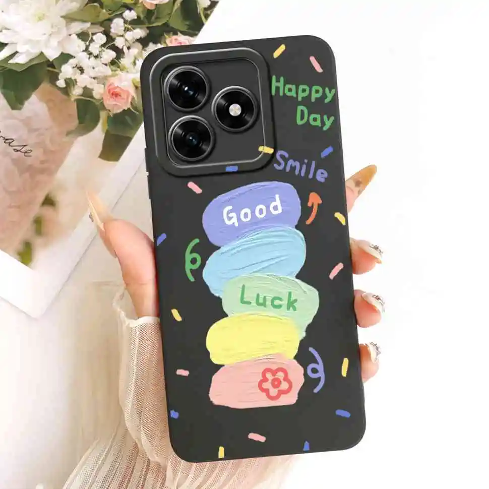 Cute Rabbit Cartoon Silicone Phone Case, Soft Protective Cover