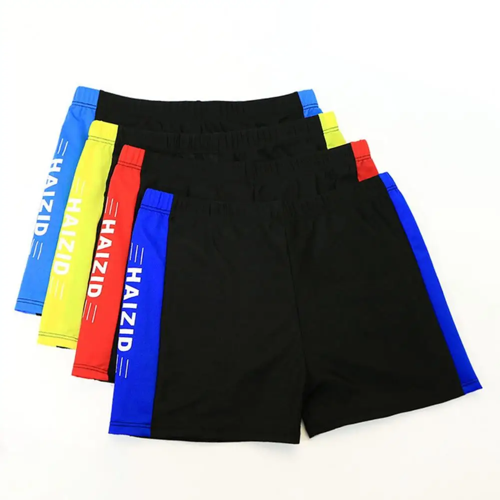 Men Swimming Trunks Plus Size Swim Trunks Water Repellent Mid-rise Men's Swim Quick Drying Breathable Swimwear for Teens