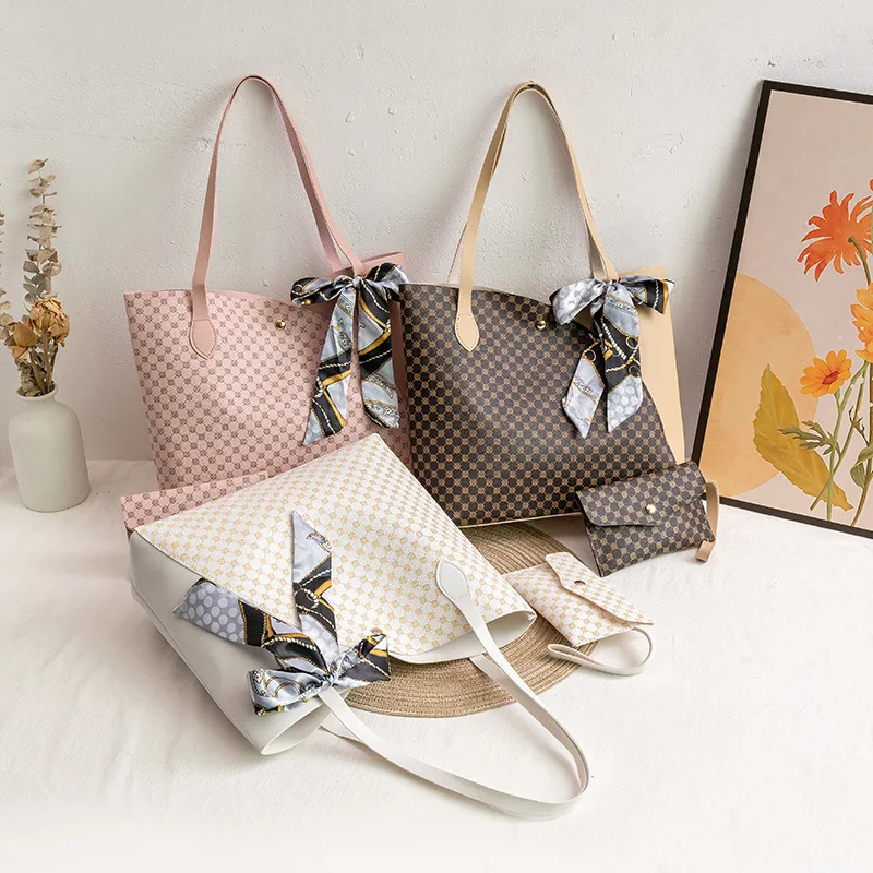 

Mommy Bag Two-piece Ladies Handbag Tote Bag Large Shopping Bag Small Bag Female Bags for Women