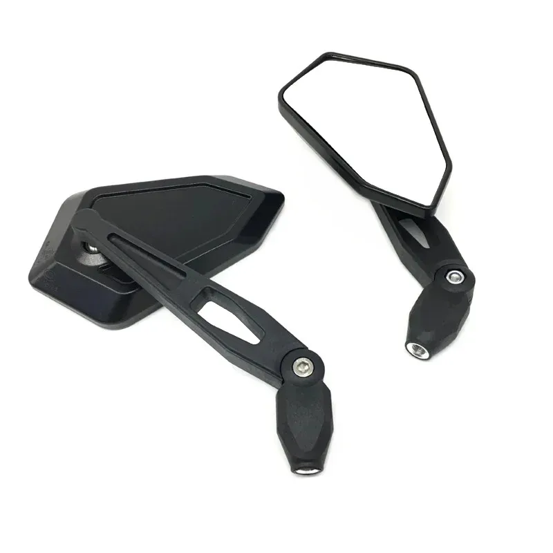 Specchietti universali per manubrio bici da 22 mm Specchietto retrovisore moto HD grandangolare e 360 ° Specchietto retrovisore rotante per moto - immagine 3