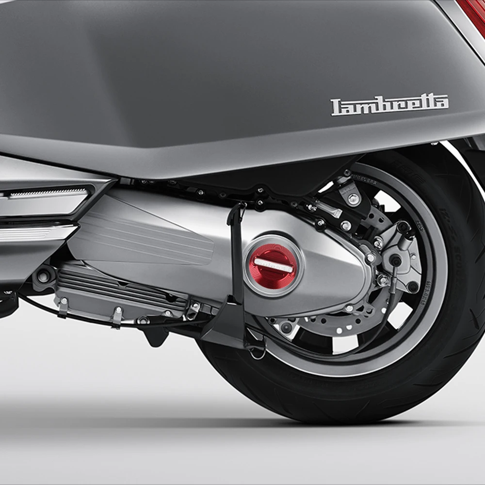 Accessori Moto Lega Di Alluminio Lambretta X300 Copertura Motore Copertura Trasmissione Protezione Protezione Per Lambretta X300