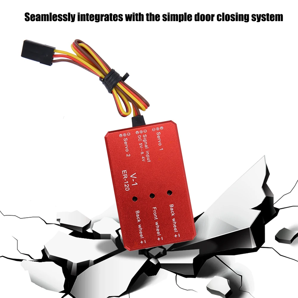 JP Hobby -120 접이식 랜딩 기어 JP Hobby -120 고정익 항공기 RC 액세서리용 합금 전기 접이식 시스템