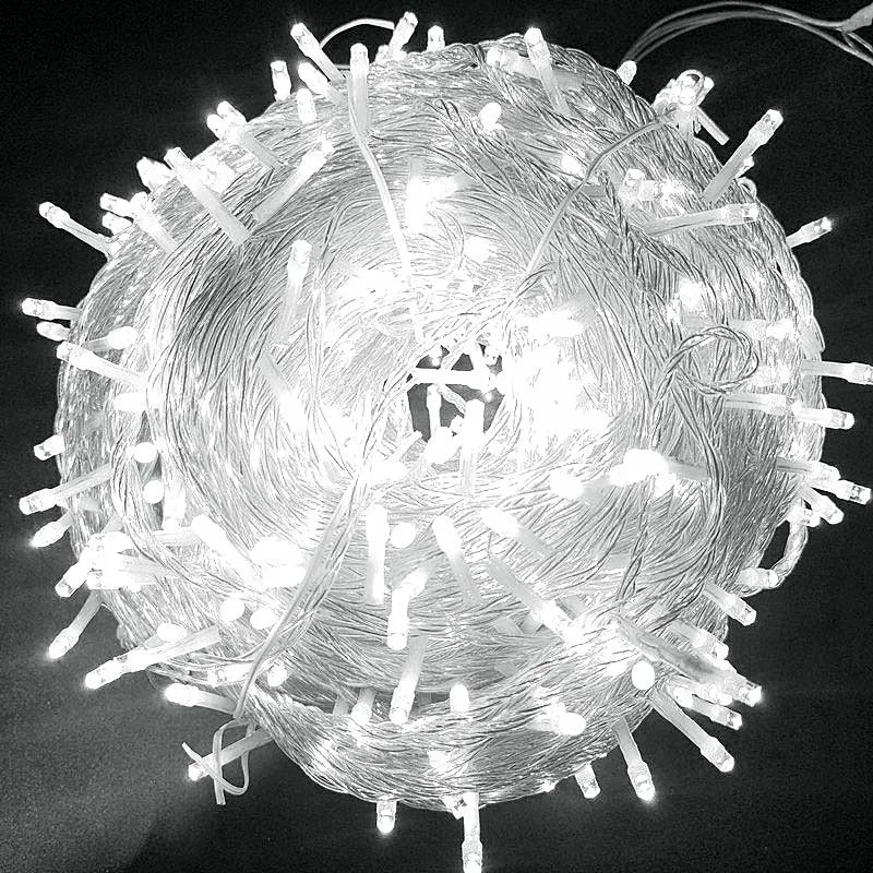 

100M 50M 30M 20M 10M Led String Lights Holiday Lighting Lights Decoration Home Party Wedding Outdoor Garland Christmas Lights