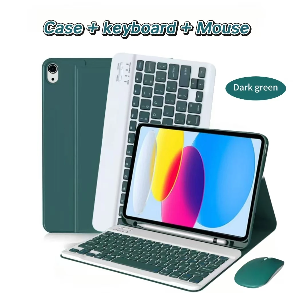Premium Removable Keyboard Case for Tablets - 11 Inch-Compatible Cover