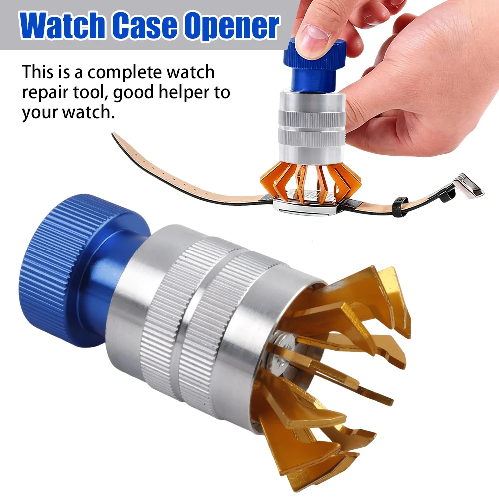 Watch Crystal Replacement and Repair Tool with Adjustable Claws