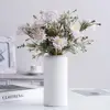 Flower Vase Unbreakable Decorative Compact Design Imitation Rattan Flower Vase Centrepiece   Plant Vase  for Home 5