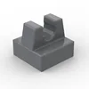 20pcs MOC Parts 15712 44842 Tile Modified 1 x 1 with Open O Clip Compatible Bricks DIY Assmble Building Blocks Particle Kid Toy 2