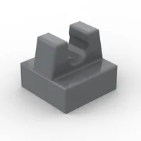 20pcs MOC Parts 15712 44842 Tile Modified 1 x 1 with Open O Clip Compatible Bricks DIY Assmble Building Blocks Particle Kid Toy 2