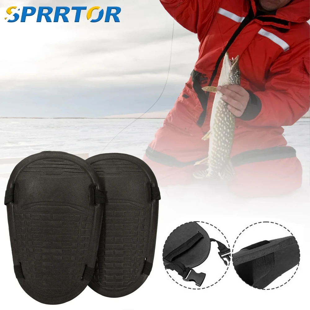 EVA Ice Fishing Knee Pad Winter Outdoor Protective Equipment Snow Protection Windproof Warm Soft Fishing Equipment For Men Women