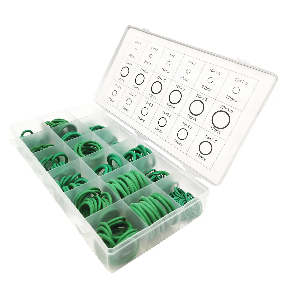 Rubber O Rings Kits 279PCS 18 Sizes Nitrile Rubber O-Ring - China