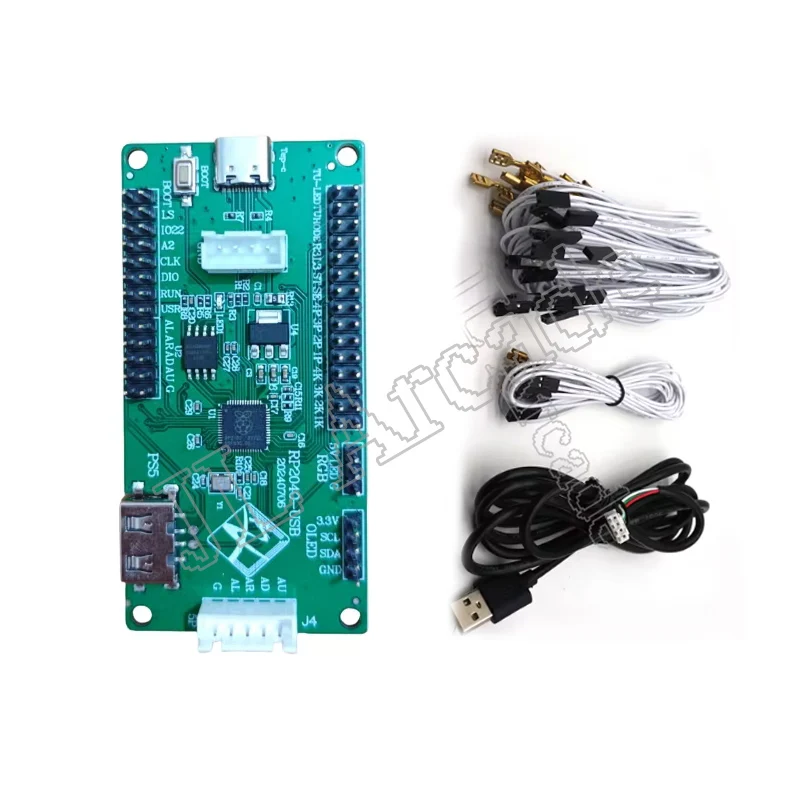 低遅延アーケードコントローラー　Raspberry Pi Pico 使用　8 低遅延アーケードコントローラー Raspberry Pi Pico 使用 8