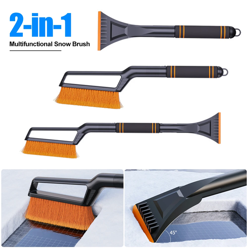 

Car Windshield Snow Removal Shovel Brush Detachable Telescopic Multifunctional Winter Window Snow Removal Brush