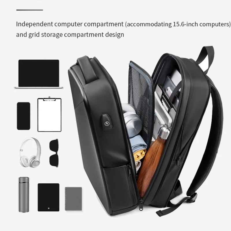 Laptop Backpack Anti-theft Waterproof School Backpacks USB Charging Men Business Travel Bag Backpack New Design Wholesale