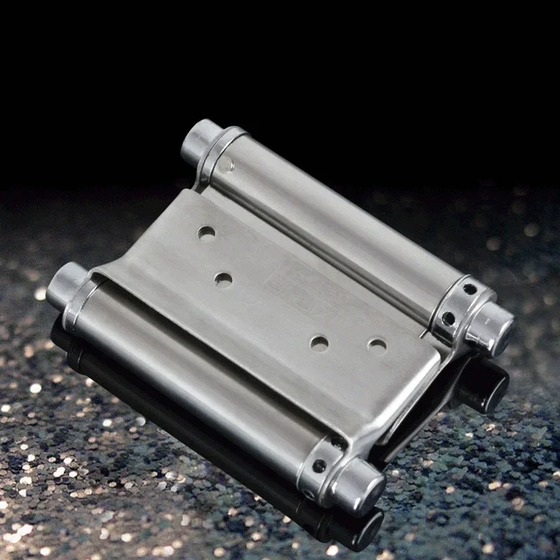 Double open spring 3 inch / 4 inch / 5 hinge Stainless steel two way free door hinge cowboy door fence dedicated