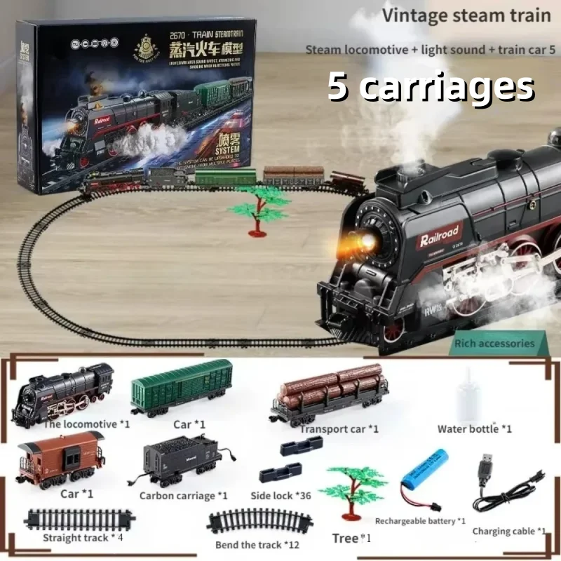 5 carriages
