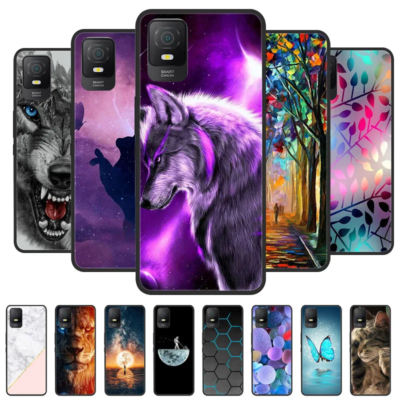 Per Coque Tcl 403 Custodia Morbida Cover Posteriore In Silicone Custodia Protettiva Per Tcl 403 Tcl403 Tcl 6.0 "Etui Fundas Antiurto