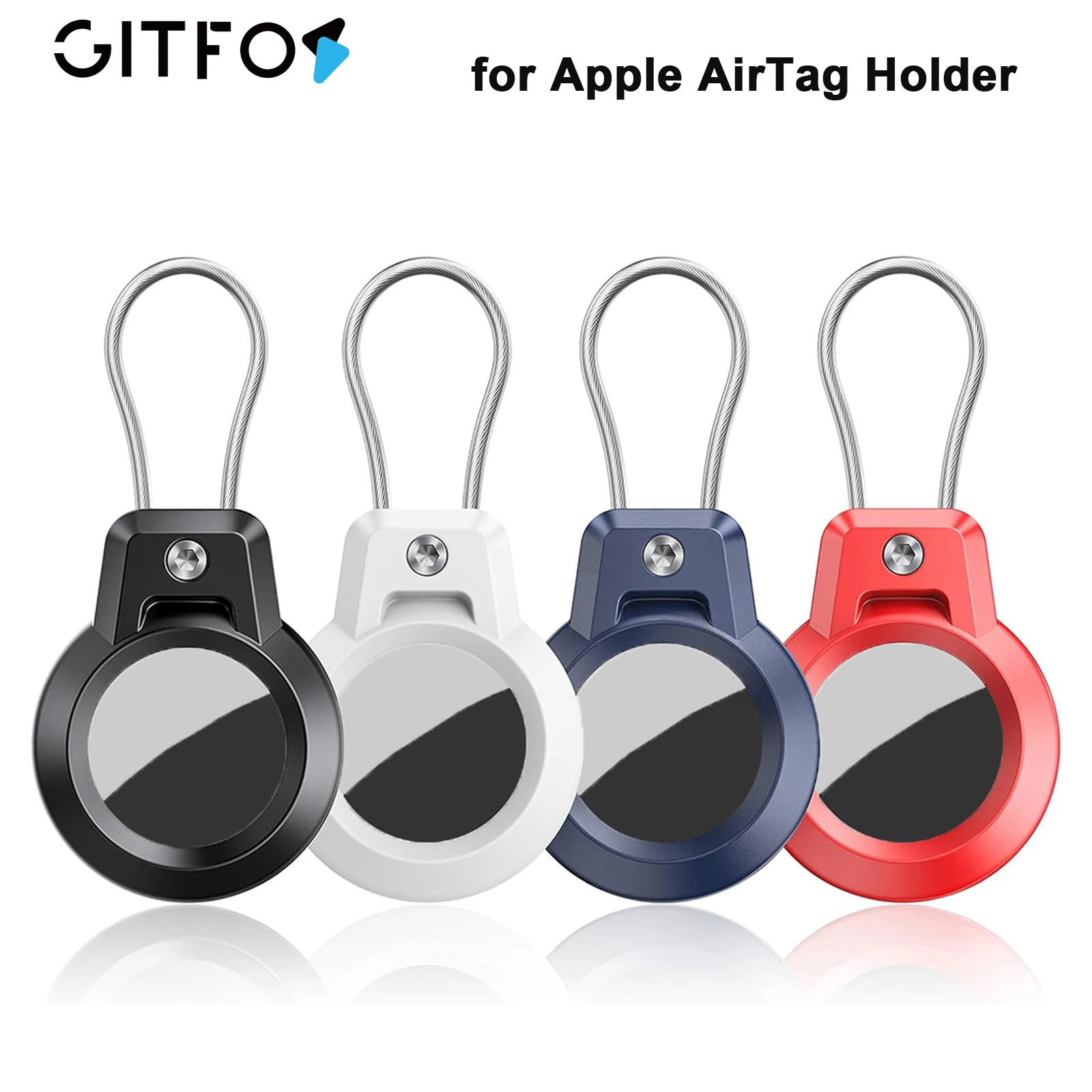 GITFOS Airtag Holder For Apple Airtag GPS Tracker Case Anti-lost Keychain Holde for Luggage Backpack Pet Collar Keys 1 GITFOS Airtag Holder For Apple Airtag GPS Tracker Case Anti-lost Keychain Holde for Luggage Backpack Pet Collar Keys 1