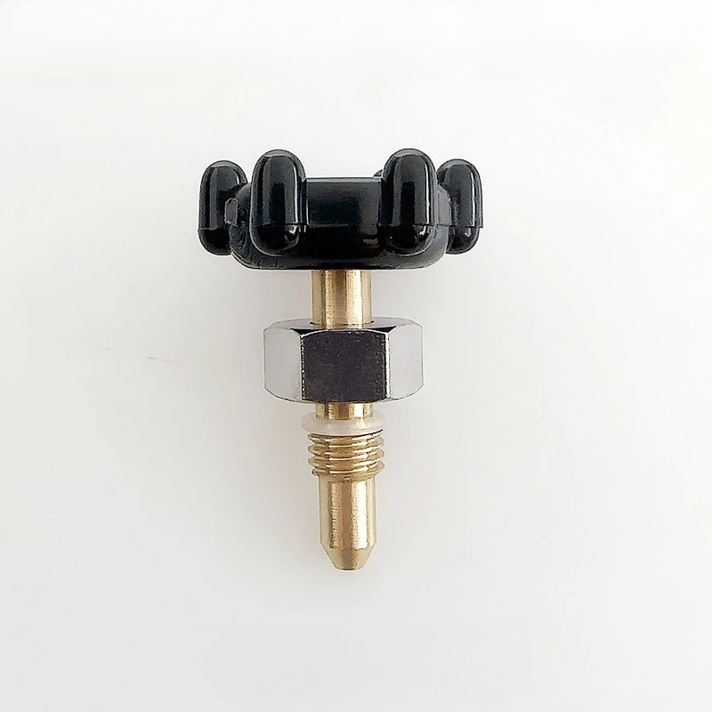 Knob Assembly Boiler Full Steam and Dry Iron Accessories Tee Valve Exhaust Black Rotary Switch
