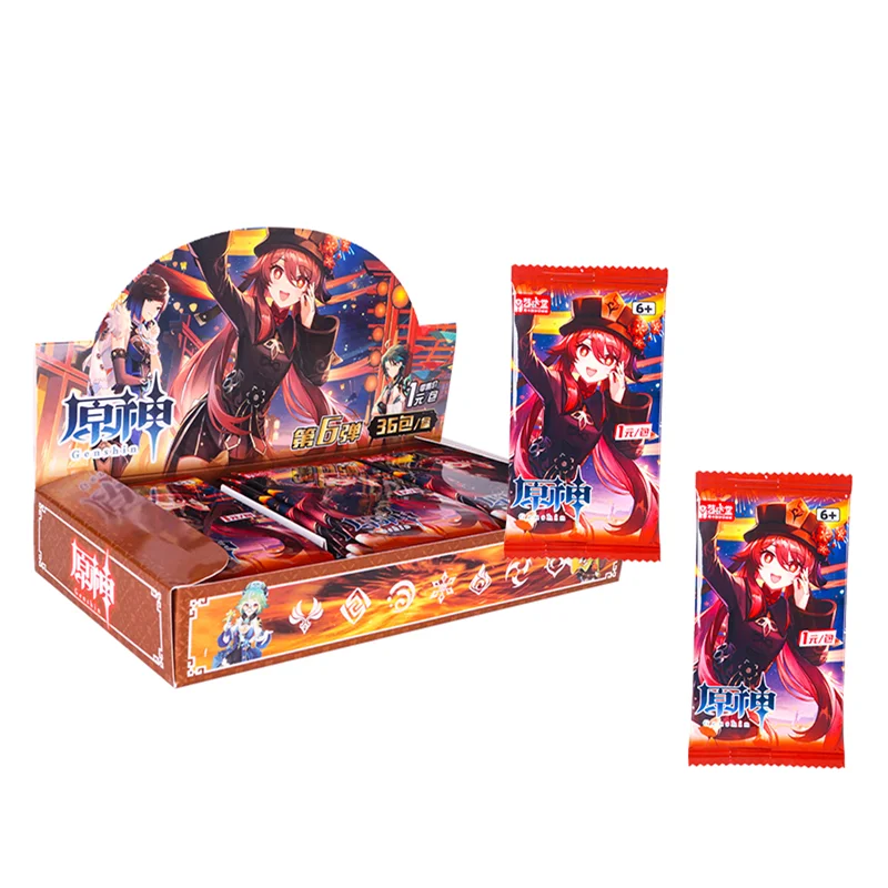  Genshin Impact Cards,Genshin Impact Cards Booster Box,Genshin  Impact TCG Cards,Anime TCG CCG Collectable Playing/Trading Card (7D1) :  Toys & Games