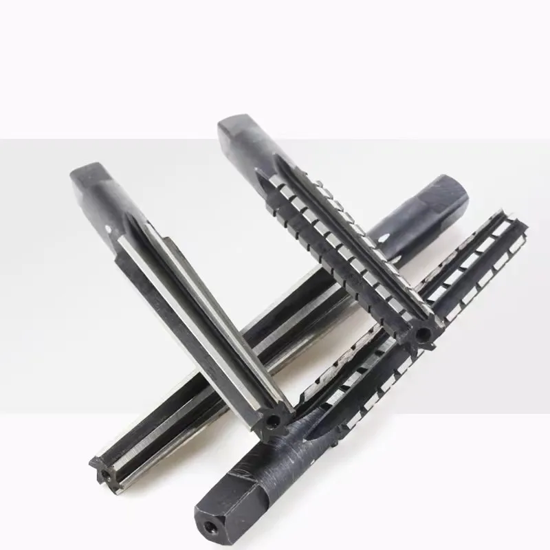 Hand Reamer Set 2PCS/Set Hand Reamers MT0 MT1 MT2 MT3 MT4 MT5 Steel Fine Rough-Edge Morse Taper Reamer for Milling Finishing Tool