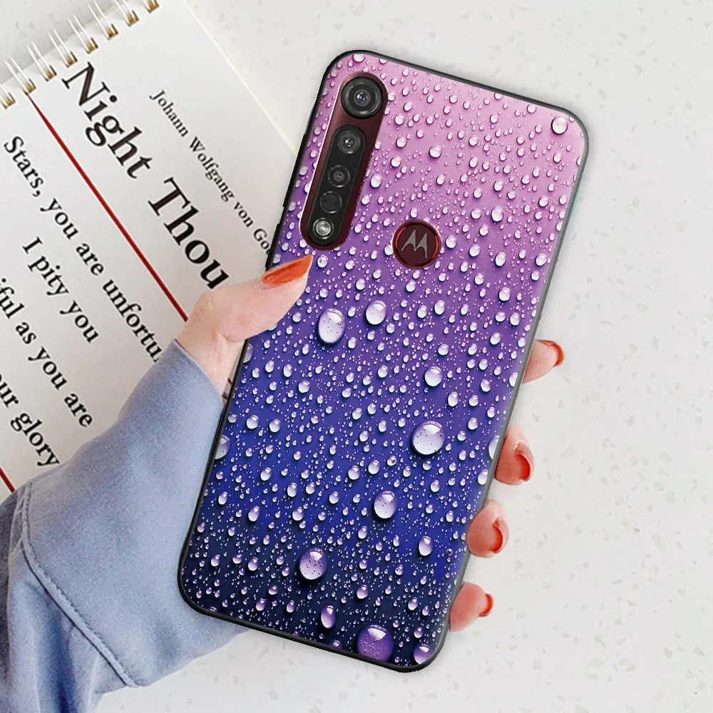 Sleek TPU Matte Soft Protective Case for Motorola Moto G8 Series