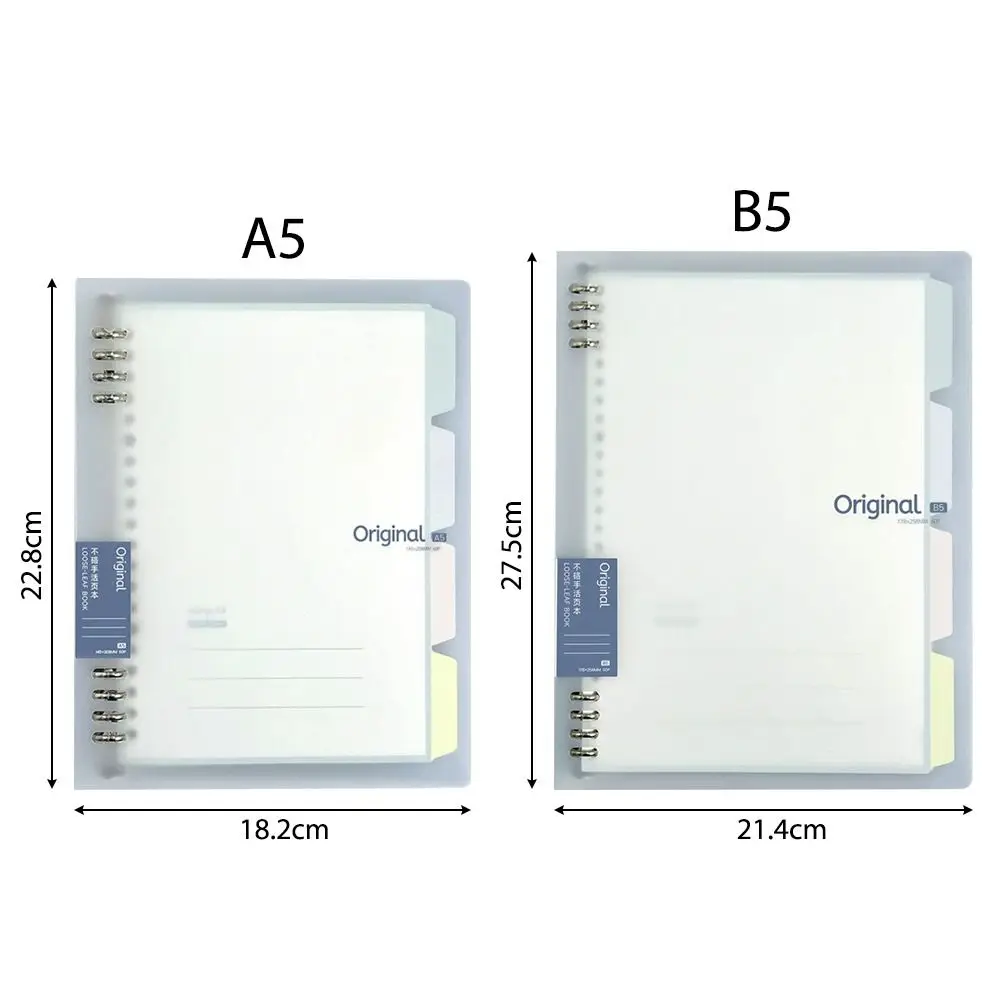 바인더 링 노트북, 사무실, 학교 A5, B5 할 일 목록, 문구 메모장, 고품질