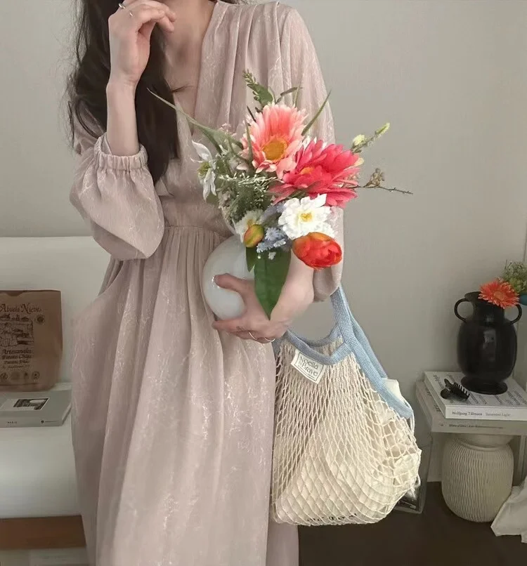 ワンピース Herlipto French Bouquet Puff Sleeve Dres herlipto French Bouquet PuffSleeve Dress French Elegant V