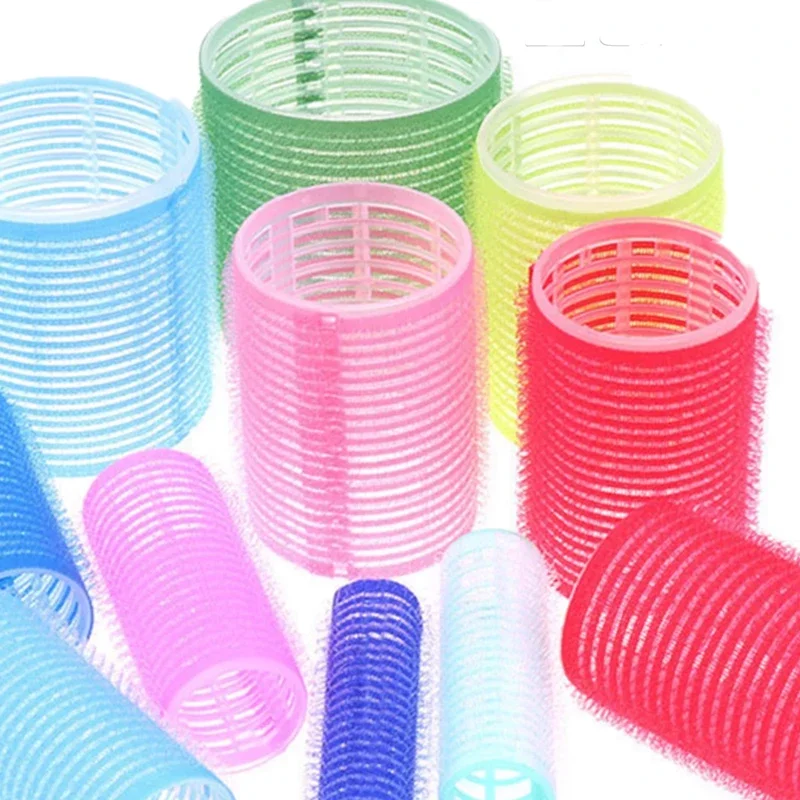 Self-Grip Hair Rollers Curler DIY Styling Tools Dressing Curlers Jumbo Size Sticky Hair Styling Tool Hairs hair styling tool hair curling tools