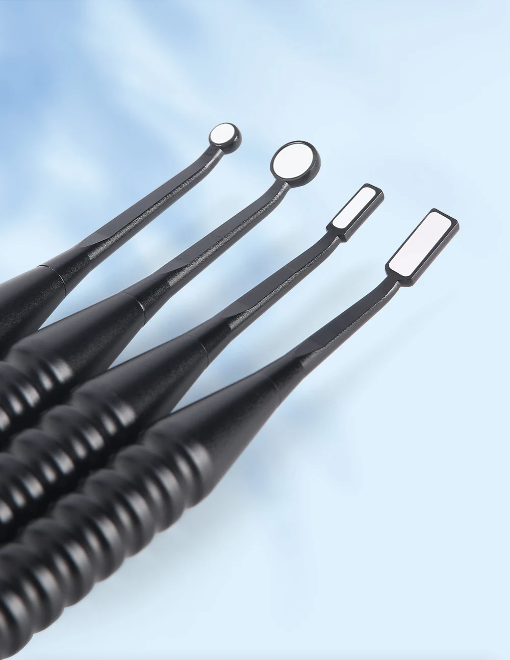 Azdent Dental Mikro-Mundspiegel, 2 mm/3 mm/5 mm, sterilisierbarer Reflektor, Odontoskop, Multifunktions-Überprüfung, oraler abnehmbarer Griff – Detail 10