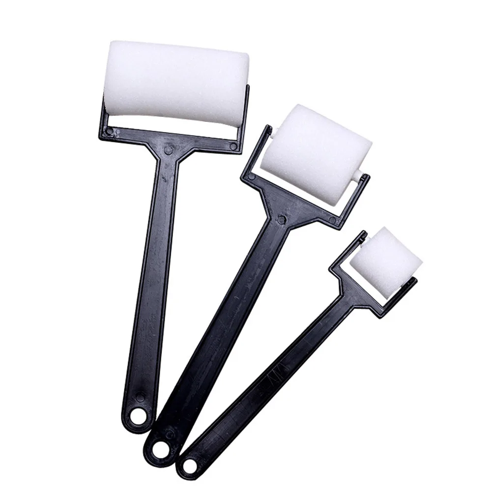 Description Picture 6 of item3/6PCS Sponge Rollers Brush To Paint Color Wall Stick Craft Tool White Sponge Brush Foam Painting For Children Draw DIY
