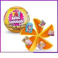 5 Surprise ball rare rose Gold rush Ball toy Mini brands Capsule Collectible Toy Anime Figure Toys Birthday Surprise Kids Gifts 1