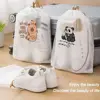 5/10Pcs Transparent Shoes Storage Bags Dust-Proof Moisture-proof Travel Packing Pouch Drawstring Bag Capibara Waterproof Pocket 1