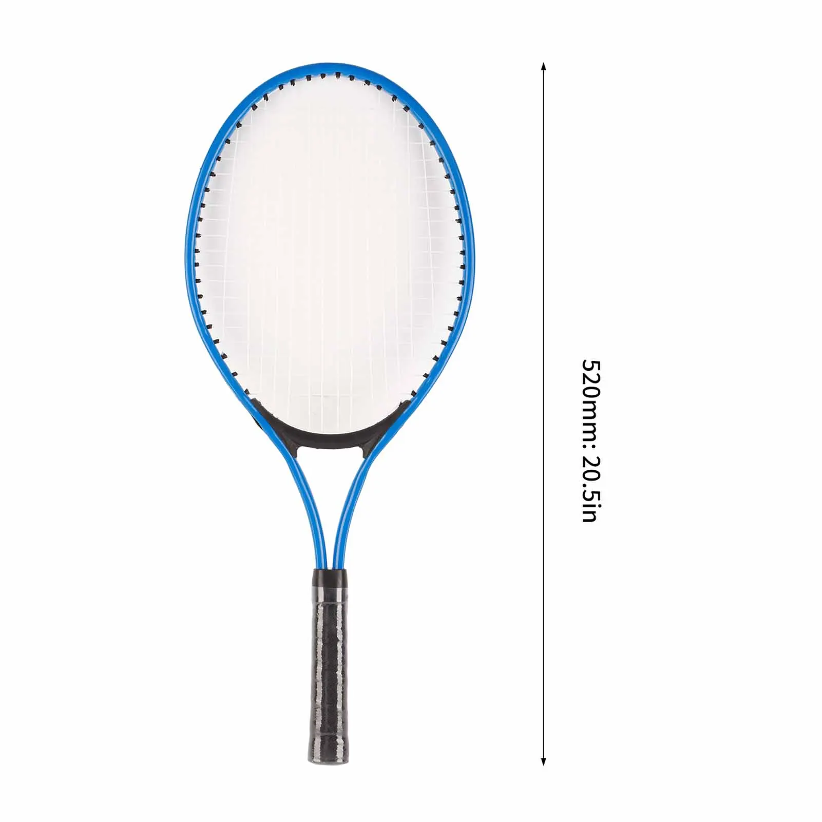 Kids Tennis Racket Junior Tennis Racquet Shock Absorbing Professional Iron Frame Children Training Racquet with Carry Bag