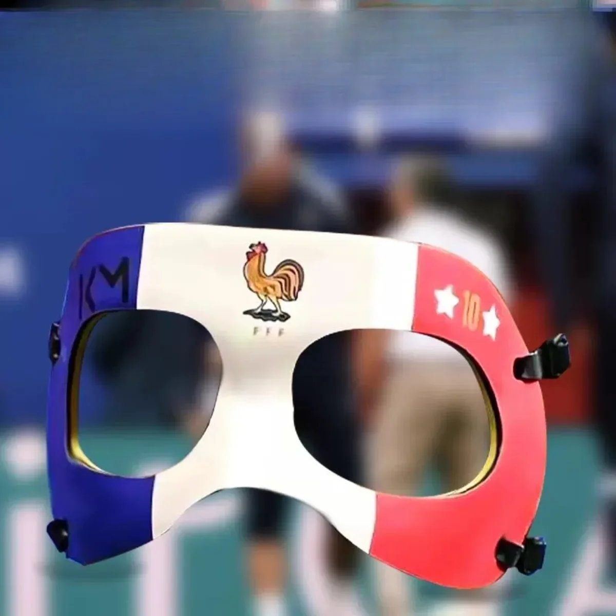 PSG Sporty Mask Protective Face Mask for Athletes Face Guard La Coq Gaulois Mbappe Facial Protection Sports Nose Protection